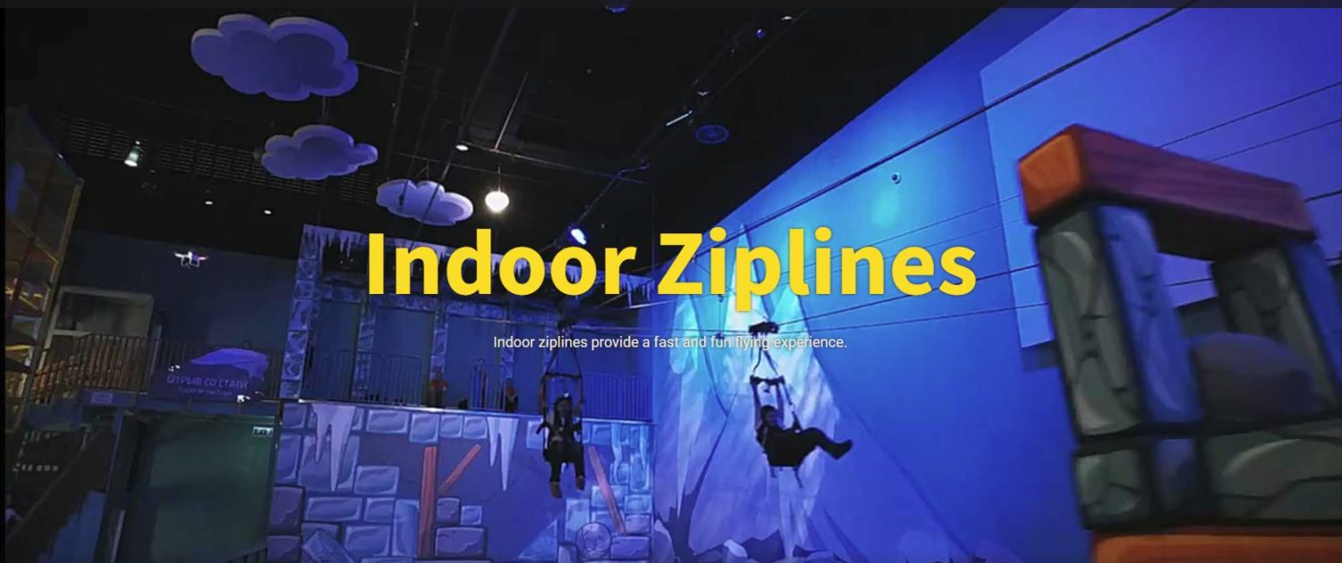 Indoor Zipline Website