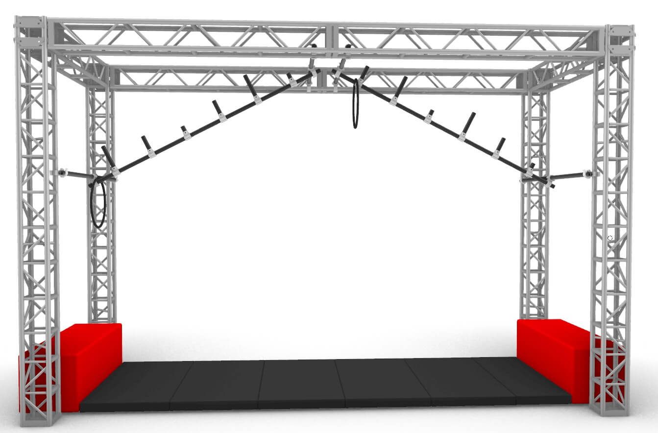 ring toss front view