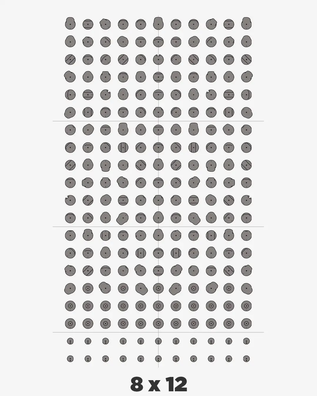 connect board 8x12 holds