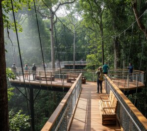 Custom Treetop Canopy Walkways | Eco-Adventure Specialists