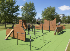 The Larix Parkour Outside