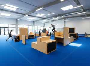 The Larix Parkour Inside