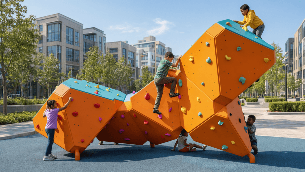 GeoClimber Urban Scene