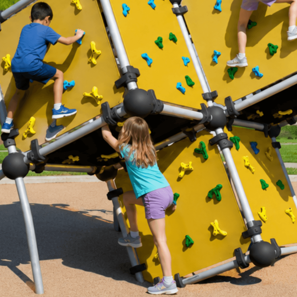 Cubed Playground Boulder View 2