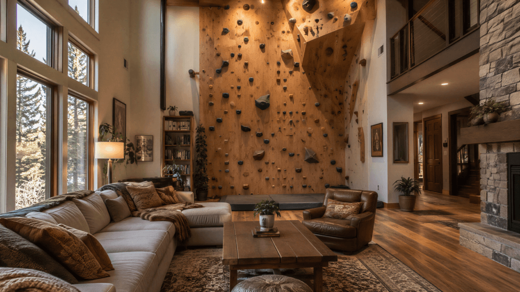 Custom Home Climbing Walls Custom Home Climbing Walls