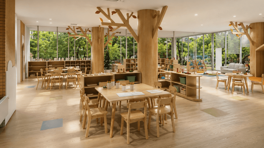 Interactive Role Play Environments Childrens Indoor School Furniture