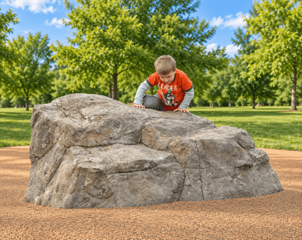 Small Natural Rock Boulder